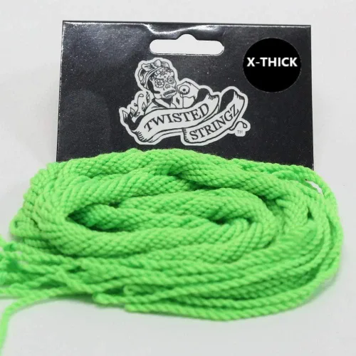 Vista 8 de Twisted Stringz Cuerdas Yo-Yo – Poliéster – Cuerda YoYo sólida extra gruesa – 10 unidades (blanco)