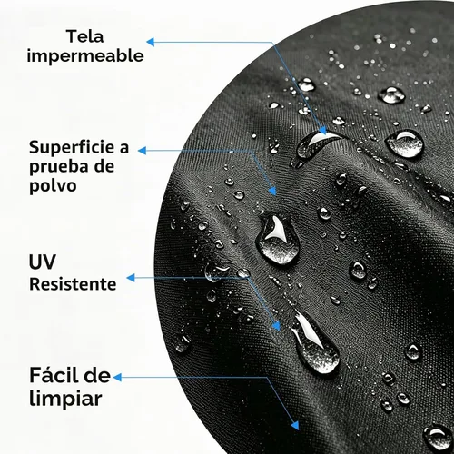 Vista 4 de STARTWO Fundas impermeables para muebles de patio, juego de muebles de exterior para 7 a 12 asientos, sillas seccionales de sofá y mesa, resistentes