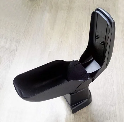 Vista 7 de Reposabrazos central de coche consola caja de almacenamiento centro negro reposabrazos para Kia Picanto III 2017 2018 2019