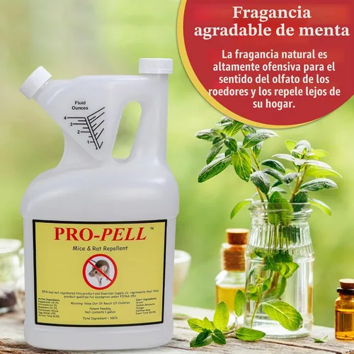 Vista 5 de Jarra de un galón de repelente de roedores Pro-PELL. Rinde 10 galones