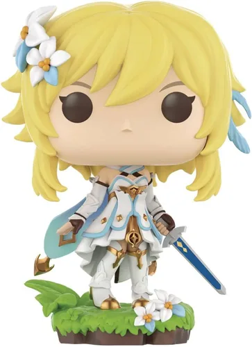 Vista 6 de POP Genshin Impact Lumine Funko Figura de vinilo (paquete con funda protectora de caja compatible), multicolor, 3.75 pulgadas