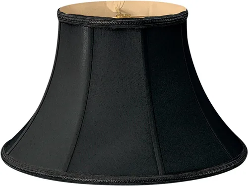 Vista 5 de Royal Designs Shallow Bell - Pantalla para lámpara (6.5 x 12 x 8.75 pulgadas), color blanco