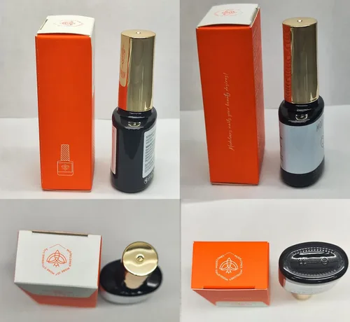 Vista 9 de Modelones – Capa superior de gel sin limpieza de alto brillo y larga duración, transparente para uñas acrílicas, 0.51 onzas líquidas, lámpara Una