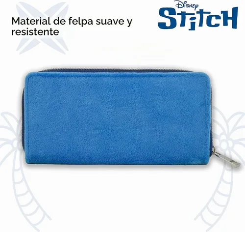 Vista 3 de Disney Lilo and Stitch - Cartera con cremallera, cremallera alrededor
