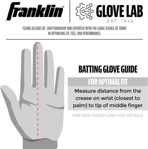 Vista 5 de Franklin Sports MLB Teeball Flex Series Guantes de bateo