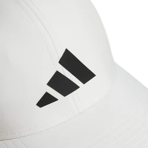 Vista 2 de adidas Gorra de ajuste ajustable con tres barras para hombre