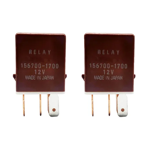Vista 8 de 2 PC Mini ISO Relé Automotriz 90987-T4001 156700-1700 Relé de ventilador de enfriamiento