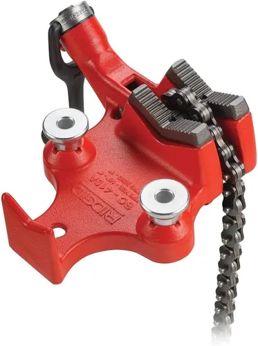Vista 7 de RIDGID Tornillo de banco de tornillo superior modelo BC810 40215, tornillo de banco para tubería y tubería de 1/2 a 8 pulgadas y tornillo superior