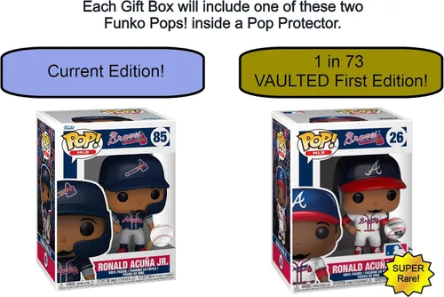 Vista 3 de Slabs of Heat Caja de regalo misteriosa para coleccionistas de béisbol: Edición Ronald Acuña Jr, una tarjeta de béisbol con calificación PSA y un