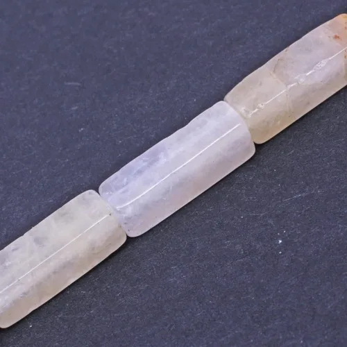Vista 38 de GEM-Inside - Cubo cuadrado de piedra de larvikita negra natural de 0.157 x 0.512 in, columna cuboidea, cuentas de chakra para fabricación de joyas