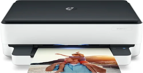 Vista 17 de HP ENVY 6075 Impresora inalámbrica todo en uno, incluye 2 años de tinta entregada, impresión móvil, escaneo y copia (8QQ97A)