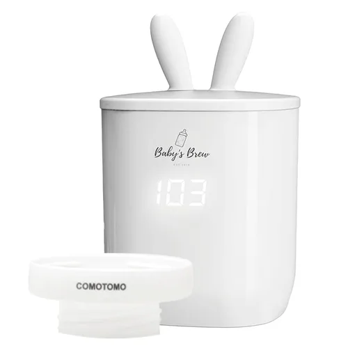 Vista 11 de Baby Brew Calentador de biberón portátil Pro Calentadores de leche para leche materna o fórmula, diseño a prueba de fugas, apto para viajes