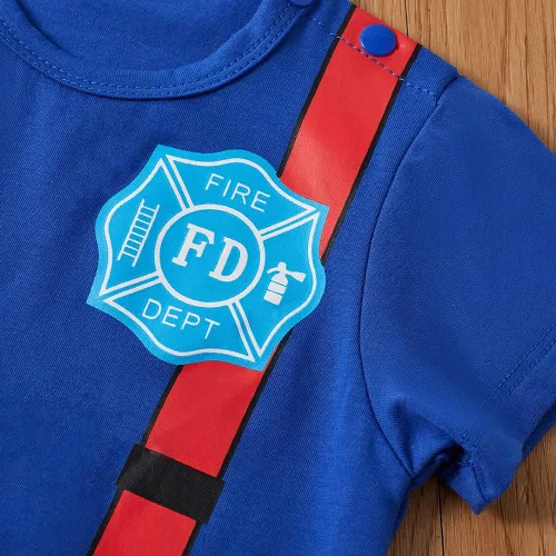 Vista 5 de Disfraz de Halloween para bebé niño recién nacido uniforme con sombrero
