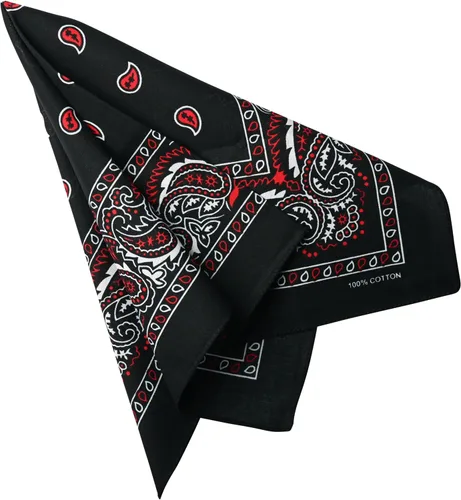 Vista 2 de Motique Accessories Bandana individual de dos tonos