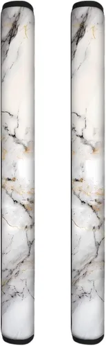 Vista 11 de 2 fundas para manijas de refrigerador, decoración otoñal, hojas de arce, fundas para manijas de puerta de nevera, lavables a máquina, microondas