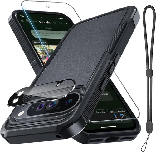 Vista 29 de Funda para Google Pixel 7A, Funda Protectora de Teléfono de Cuerpo Completo Resistente de Trabajo Pesado Robusta a Prueba de Golpes con Correa
