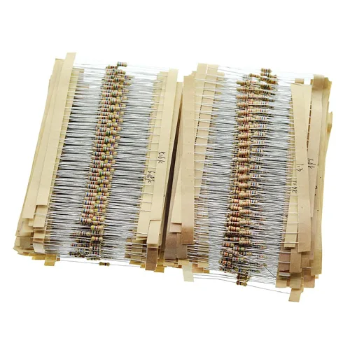 Vista 2 de 156 Values 3120PCS 1/4W 5% Carbon Film Resistor Kit