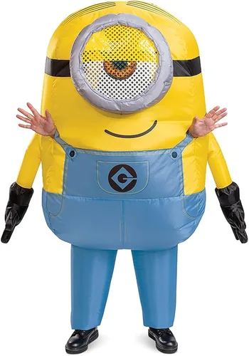 Vista 3 de Disguise Disfraz inflable de minion para adultos Multicolor