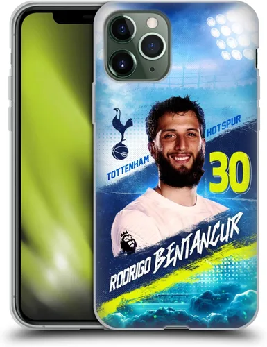 Vista 30 de Head Case Designs Officially Licensed Tottenham Hotspur F.C. Cristian Romero 2023/24 First Team Gel Case [Military Grade] Compatible with Apple