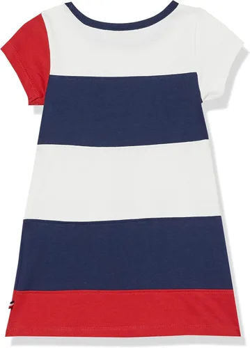 Vista 3 de Tommy Hilfiger Vestido de manga corta con bloques de color para niña