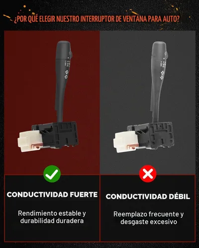 Vista 6 de cciyu Interruptor de combinación multifunción Interruptor de señal de giro de repuesto para 1994-1995 para camioneta Nissan 1994-1995 para Nissan