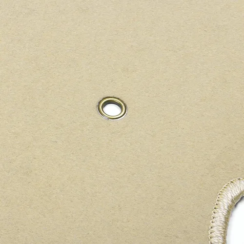 Vista 3 de IKON MOTORSPORTS, Alfombrillas Compatibles con Nissan Altima Sedan 4 Puertas 2013-2018, Revestimiento de Piso de Nylon Beige de Fábrica para Frente