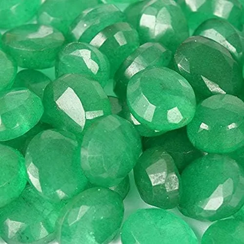 Vista 3 de GEMHUB Brasileño Suelto Verde Esmeralda 100 Ct - 12 Pcs Corte Oval Verde Esmeralda Gemstones Lote Festival Venta, Gema, lote de piedras preciosas