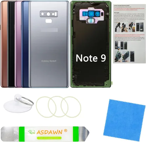 Vista 13 de Para Galaxy Note 8 SM-N950 All Carriers Reemplazo de cristal del panel Cinta preinstalada + lente de cámara preinstalada + kit de herramientas