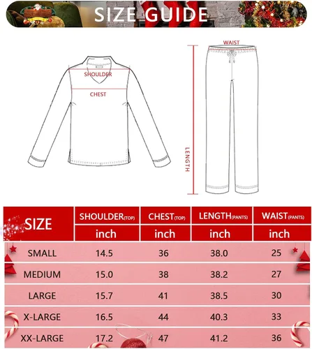 Vista 6 de IZZY TOBY - Pijama de forro polar cálido para mujer, conjunto de pijama de manga larga de invierno para mujer