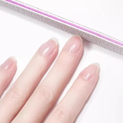 Vista 6 de 21 limas de uñas de grano 80/80, tableros de esmeril de doble cara grises, limas de uñas profesionales para uñas naturales y acrílicas