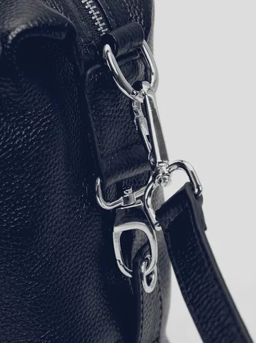 Vista 28 de Heshe - Bolsa de hombro de piel para mujer, con asa superior, bolsa cruzada