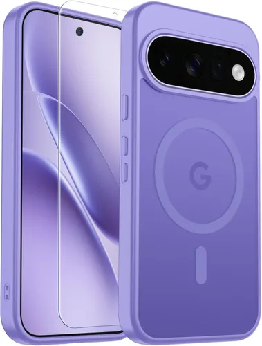 Vista 151 de SUPFINE Funda magnética para Google Pixel 10 Pro XL con protector de pantalla (imanes integrados) (protección contra caídas de grado militar)