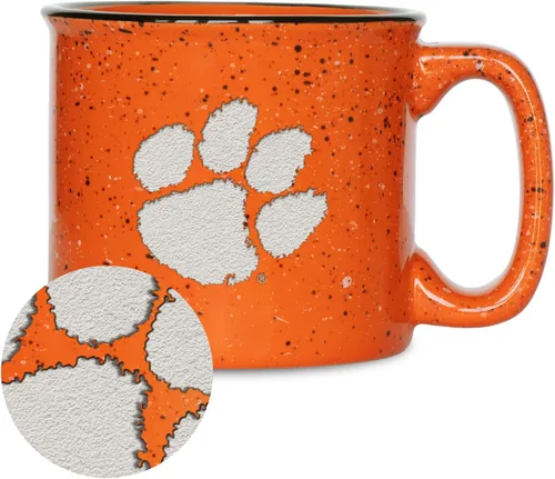 Vista 9 de Rico Industries NCAA Speckle 12oz Laser Engraved Campfire Mug