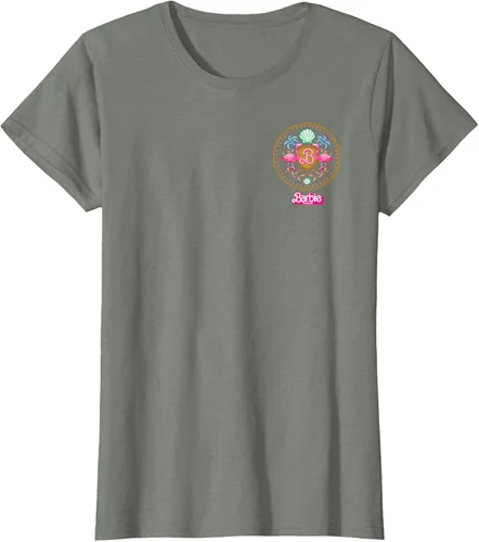 Vista 13 de Barbie The Movie - Camiseta Flamingo Crest Negro