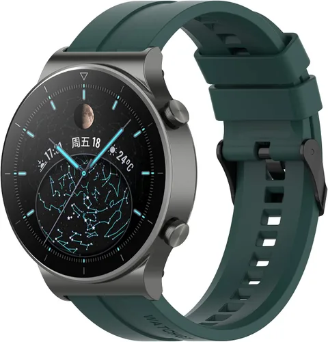 Vista 18 de FitTurn Band Compatible with Huawei Watch 5 4 Pro/GT 7 6 5 4 3 2 Pro/GT 2e/GT 7 6 5 4 46mm/GT2 46mm/GT Active/ Replacement Straps Silicone Bands