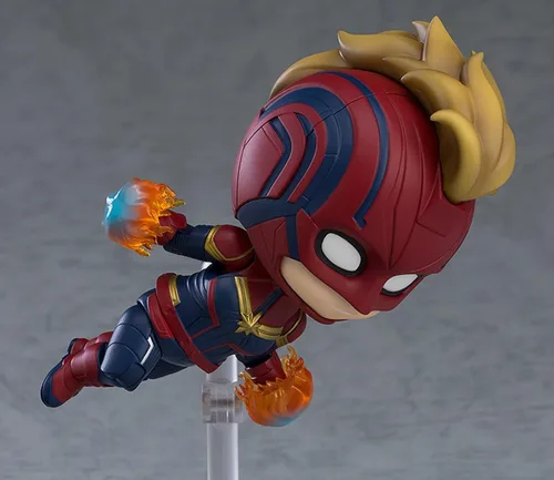 Vista 8 de Buena sonrisa - Nendoroid - Marvel - Vengadores - Capitana Marvel: Edición Héroe DX Ver., Multicolor (G90871)