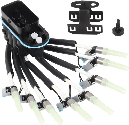 Vista 8 de Inyectores Spider 4.3L, FJ503 Inyector de combustible 6 cilindros para Chevy Express Silverado P30 K1500 GMC Savana Jimmy Chevrolet Oldsmobile