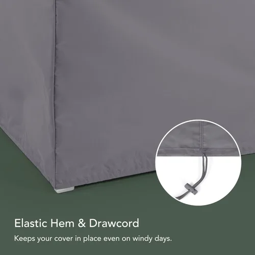 Vista 6 de Covermates Funda para Parrilla de Isla - Cubierta Resistente a la Intemperie para Exteriores, Fundas de Barbacoa de Servicio Pesado para Isla