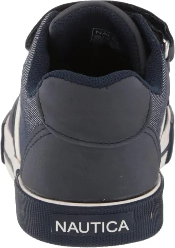 Vista 3 de Nautica Zapatos deportivos para niños, con correa ajustable, correas elásticas, zapatos casuales para niños y niñas (bebéniño pequeño)