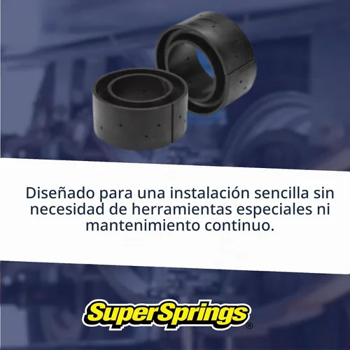 Vista 4 de SuperSprings CSS-1168 SumoSprings de bobina para diversas aplicaciones Altura de pared interior de 1,68 pulgadas, negro