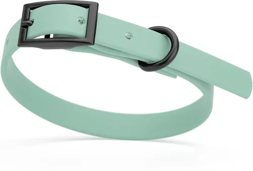 Vista 140 de Dogline Biothane - Collar impermeable para perro con hebilla de liberación rápida, resistente cincha de nailon recubierta con resistente y a prueba