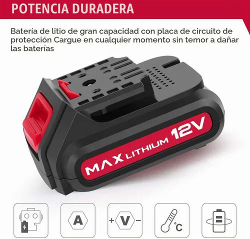 Vista 8 de Eastvolt - Juego de llaves de trinquete, eléctricas, inalámbricas, de 12 V, 3/8 de pulgada, 35 pies/libra, kit de herramientas de llave eléctrica