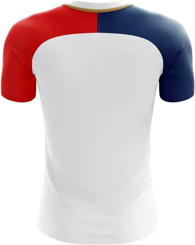 Vista 3 de 2022-2023 France Away Concept Football Soccer T-Shirt Jersey (Marcel Desailly 8) - Kids