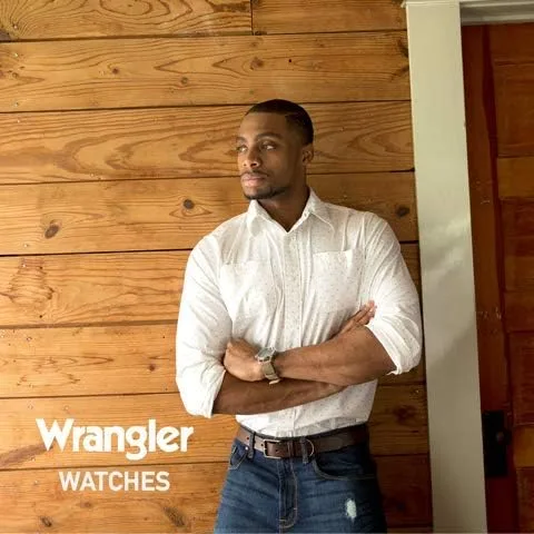 Vista 5 de Wrangler Reloj para hombre 1.732 in negro, Negro -, Reloj analógico
