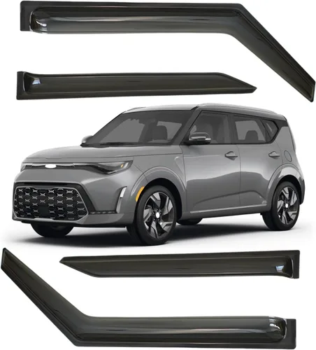 Vista 32 de Viseras para ventanas para Mazda 3 Sedán 4 puertas 2004 2005 2006 2007 2008 2009 estilo JDM Mugen, deflector de viento, protector solar y de lluvia