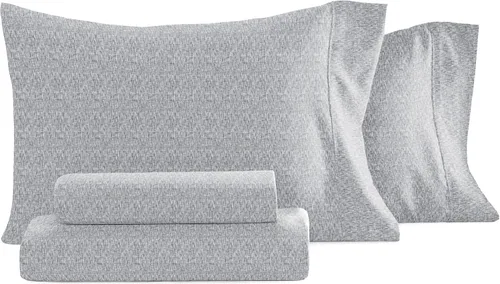 Vista 51 de Linen Market Juego de sábanas de 4 piezas tamaño matrimonial (gris claro cambray) – Duerme mejor que nunca con estas sábanas ultrasuaves y Cambray