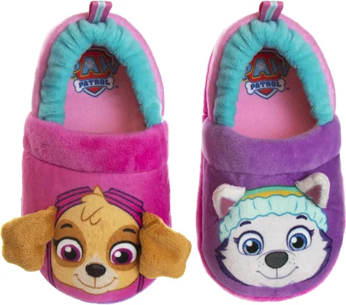 Vista 11 de Nickelodeon Pantuflas Paw Patrol para niñas Fucsia púrpura