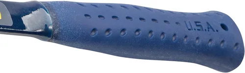Vista 4 de Martillo de Liniero Estwing - Herramienta de Servicios Eléctricos de 40 onzas con cara lisa y agarre de reducción de impactos - E3-40L, azul