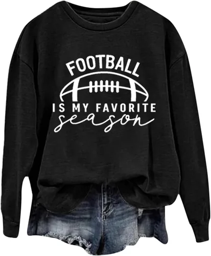 Vista 10 de Sudadera casual para mujer, manga larga, con cuello redondo, ropa de primavera, tallas S-3XL