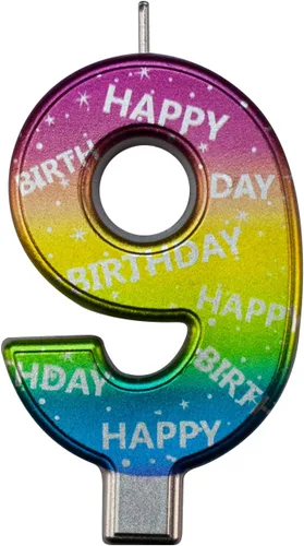 Vista 274 de DERVENTA Vela Grande de Cumpleaños Número 3D Verde Luminoso de 3.7 Pulgadas Celebración de Fiesta Aniversario Decoración Adorno para Pastel 1 Pieza